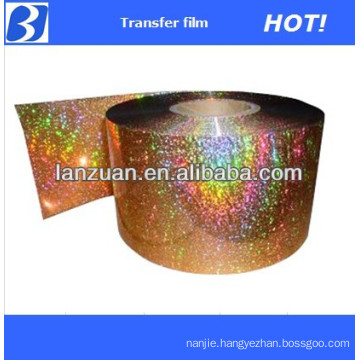 Colored metallized polyester film